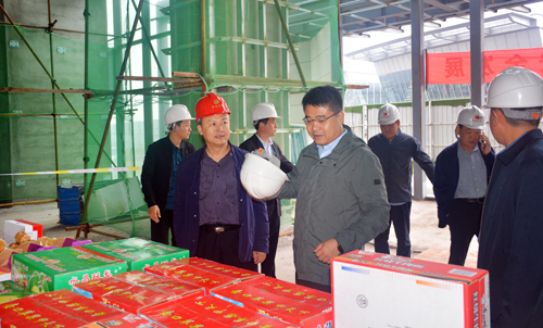 节前慰问至工地 浓浓关爱暖人心