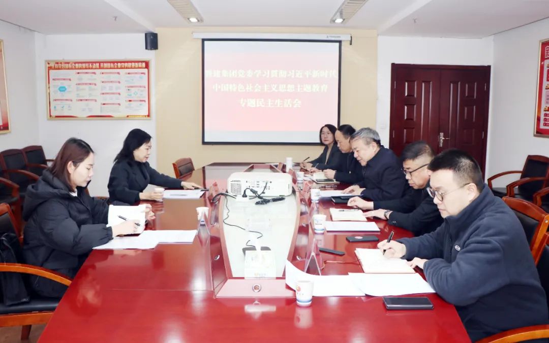 太阳成集团tyc234cc集团召开学习贯彻习近平新时代中国特色社会主义思想主题教育专题民主生活会