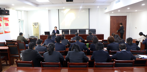 太阳成集团tyc234cc集团安全处组织召开了2019年安全生产工作会议