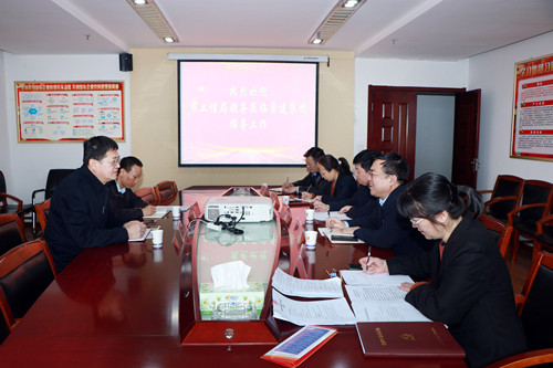 市工信局领导到集团公司检查指导党史学习教育工作